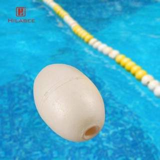 Phao phao HILABEE Hình ô liu cho Dock Đường bơi Đường cảnh báo bơi lội