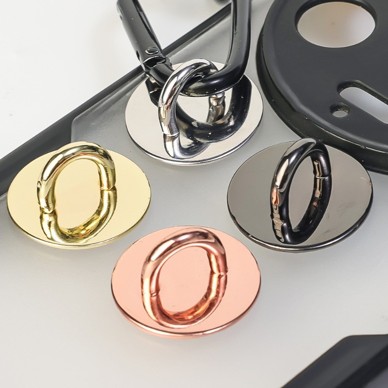 Đa Năng Dính Trái Tim Điện Thoại Ring Grip - Kim Loại DIY Móc Ngón Tay Đứng Cho Vỏ Di Động Giá Đỡ Charm & Phụ Kiện Dây Buộc