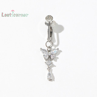[Lostcorner] Giả Bụng Giả Kẹp Bụng Trên rốn Rốn Giả Pircing Sụn Bông Tai Trang Trí Cơ Thể [Mới]