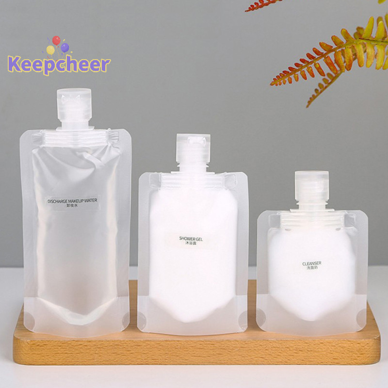 [Keepcheer] Chai đựng chất lỏng trang điểm Chai du lịch cầm tay Túi đóng gói mỹ phẩm [Mới]