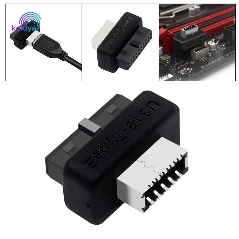 Kokiya USB 3.1 3.2 Pin Loại A Key Front Panel Adapter USB3 19P 20P sang ...