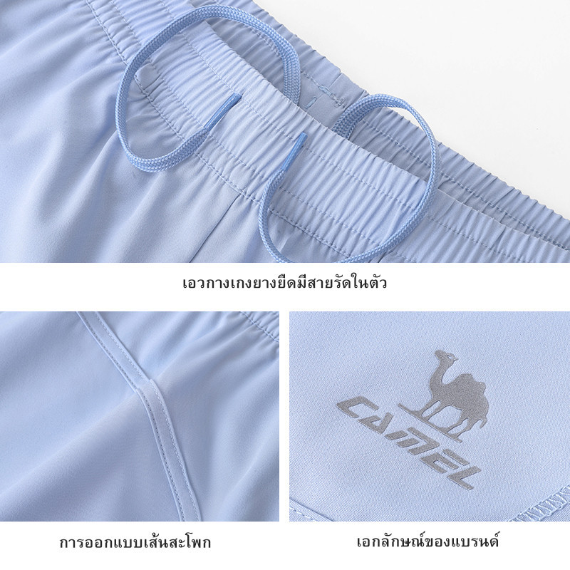 Ảnh Quần short thể thao nữ CAMEL CROWN Quần khô nhanh Quần chạy bộ thể dục 2