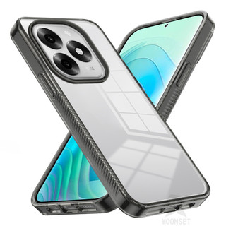 Dành Cho itel S23 Plus Ốp điện thoại Trong Suốt Chống Sốc Sang Trọng Trong Suốt Chống Trầy Xước Ốp điện thoại Vỏ