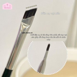 Cọ kẻ chân mày và kẻ mắt eyeliner trang điểm mắt Gecomo đầu xéo G1092 G1093