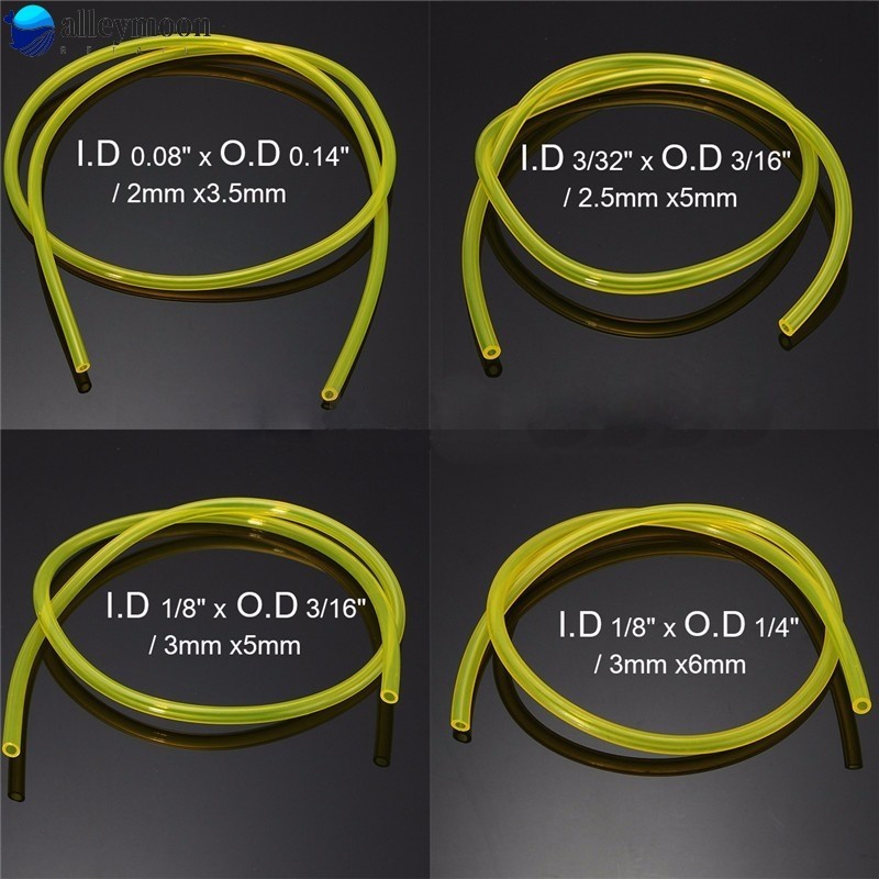 60cm Xăng Nhiên Liệu Gas Dòng Máy Cắt Ống Strimmer Cưa Xích Máy Thổi 2 Mm / 2.5 Mm / 3 Mm Vòi