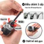 Bộ tô vít trợ lực đa năng 13,26 chi tiết hút mạnh, thân siêu cứng, nhỏ gọn có thể điều chỉnh-GIOVA