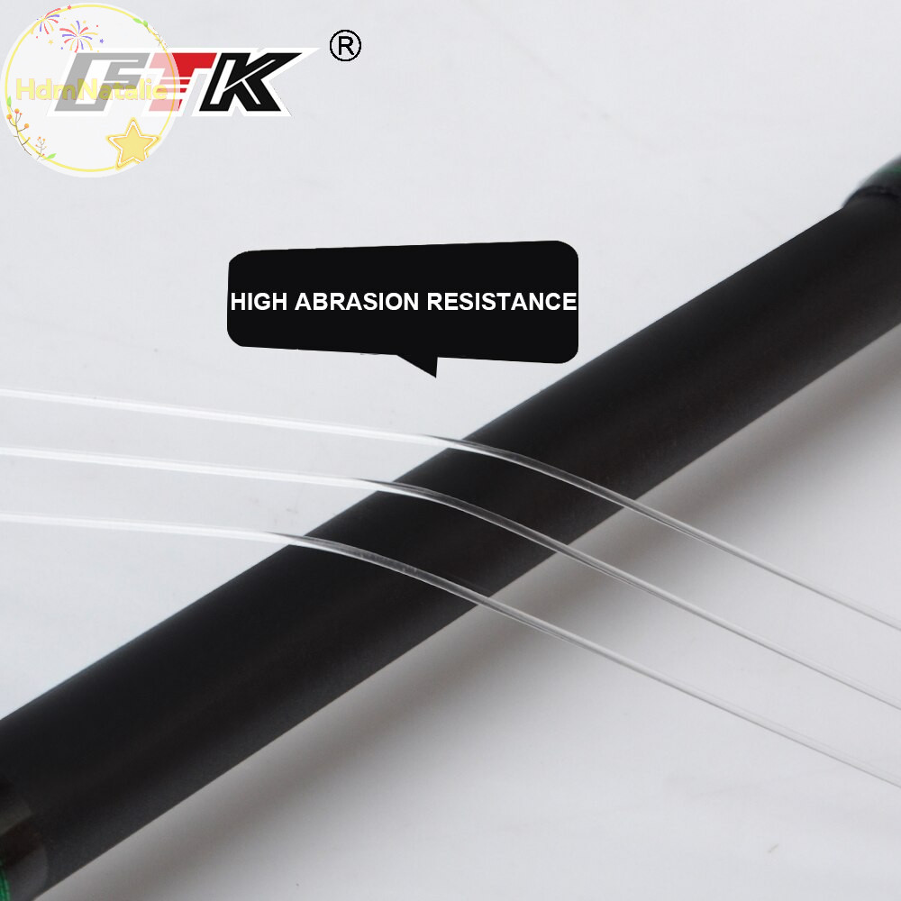Hdmnatalie 100M Fluorocarbon Coag Dây Câu 4.136LB-34.32LB Sợi Carbon Đơn VN