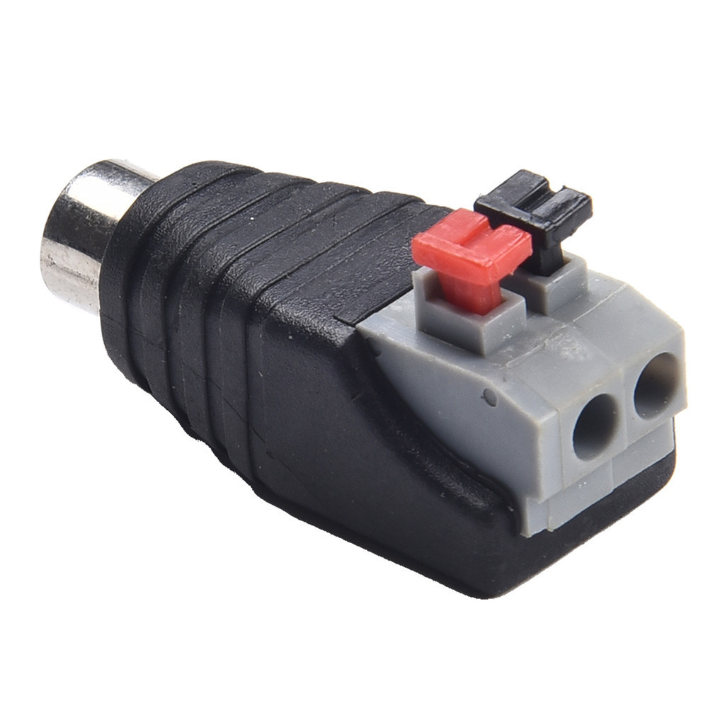 Đầu nối RCA Đầu nối cáp A V Đầu nối loa nam Loại dây Cắm tùy chọn