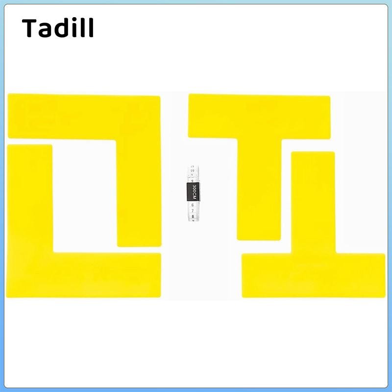 Tadill Pickleball Court Marker Kit Sân Tennis Silicone Dòng phụ kiện di động