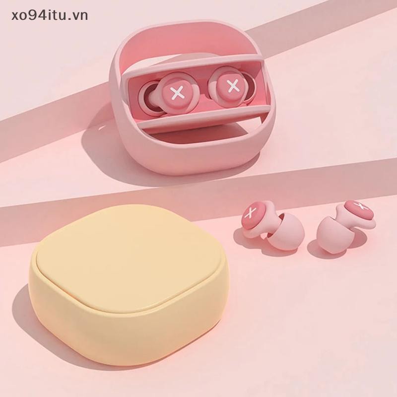 Xoitu Nút Tai Silicon Cách Âm Ngủ Giảm Tiếng Ồn Lọc Nút Tai Chống Ồn Mềm Xốp Ngủ Nút Tai Bảo Vệ Tai VN