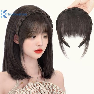 Kudosation Tóc Giả Không Khí Nổ Tự Nhiên Vô Hình Thẳng Nổ Liền Mạch Tự Nhiên Trán Giả Nổ Kiểu Tóc Dụng Cụ