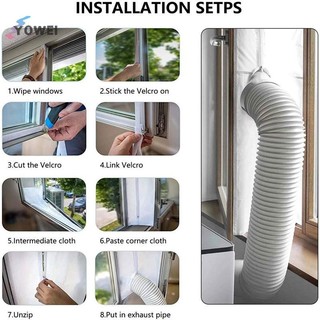 Yowei 4m Airlock Niêm phong Máy điều hòa di động Di động Phụ kiện niêm phong cửa sổ VN