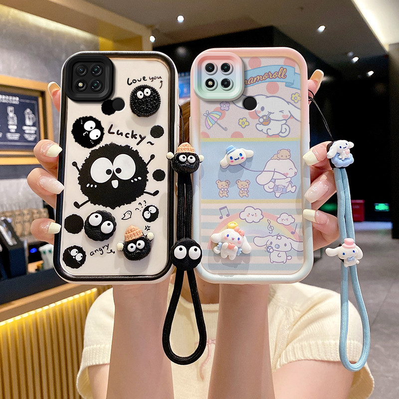 ốp lưng  redmi 9c redmi 10a Ốp điện thoại búp bê 3D dễ thương cho vỏ redmi 9c .