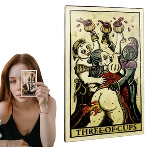 Phiên Bản Tiếng Anh Trionfi Della Luna Tarot Cards Deck Board Games Table Game Cards 78 Chiếc Dành Cho Gia Đình Tập Hợp Đảng Chơi Thẻ wipqsvn