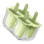 Yoo 4 Lưới Khuôn Silicon Cho Tự Chế Kem Và Popsicles Sáng Tạo Đá Linh Hoạt Khay Phụ Kiện Nhà Bếp