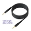 Đầu nối tấm vàng BTM Cáp 3 5mm cho tai nghe EAH DJ1200 Cung cấp dải tần số tốt hơn và khả năng chống ồn