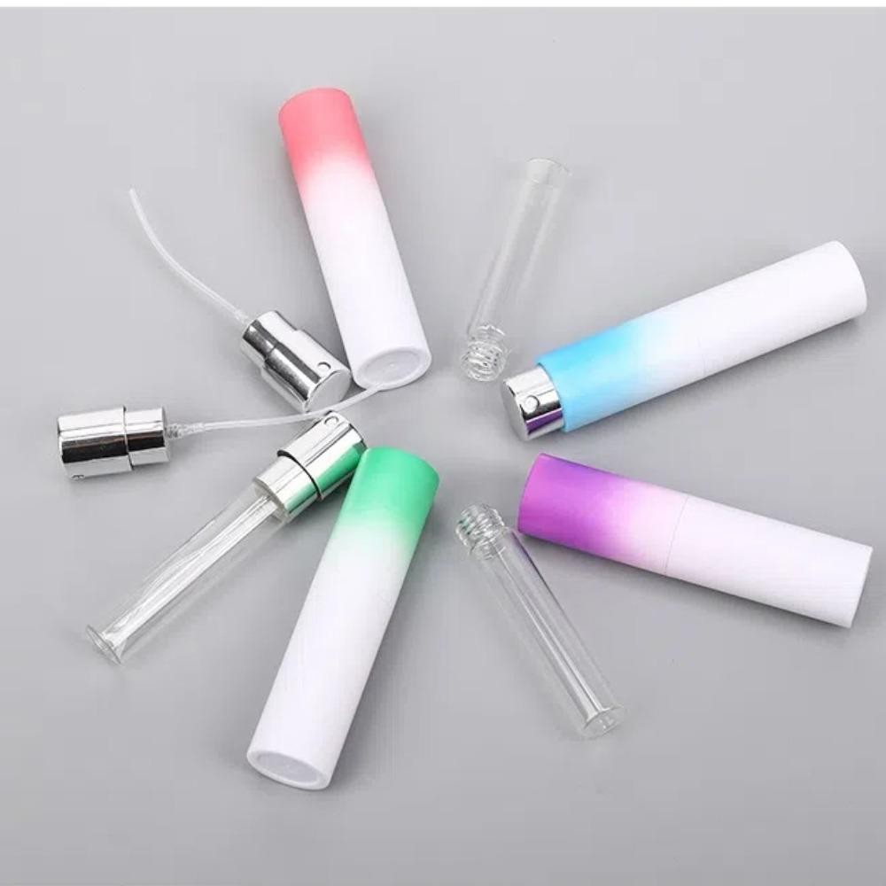 HOBBYIN Chai Nước Hoa Mini HOBBYIN, Chai Xoay Xịt 10ml Trống, Chai Xịt Di Động Có Thể Đổ Lại Du Lịch Hộp Đựng Mỹ Phẩm