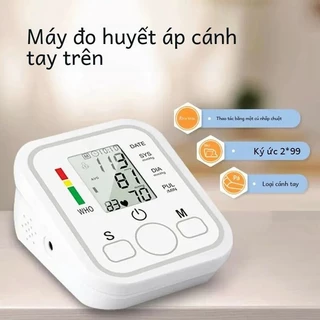 Máy đo huyết áp cánh tay trên kỹ thuật số cầm tay Tự động tắt Máy đo huyết áp để theo dõi sức khỏe