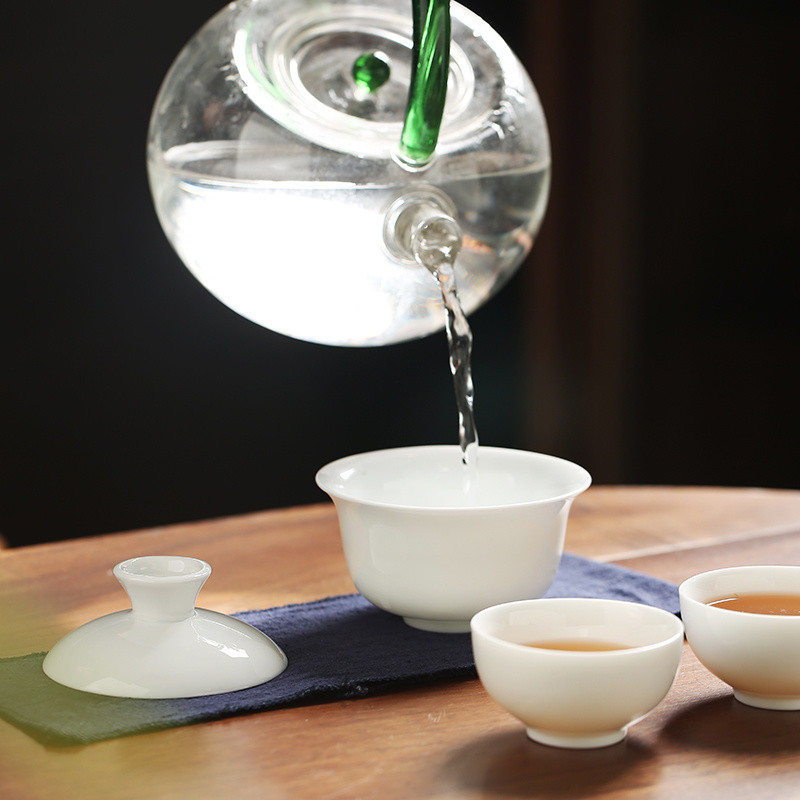 ✨Bộ Trà Du Lịch Gốm & Một Nồi Hai Cốc & Cốc Nhanh Di Động & Ấm Trà Kung Fu & Bộ Trà Du Lịch Ngoài Trời Có Túi