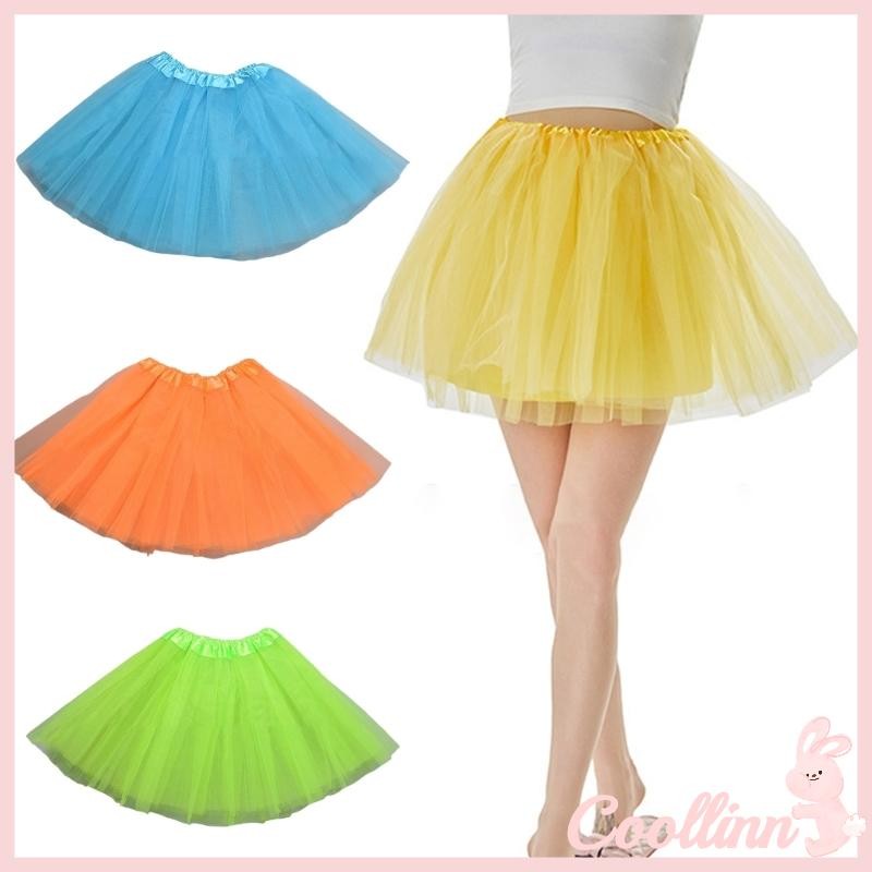 Coo 4 Lớp Váy Tutu Co Giãn Công Chúa Xmas-Gift Dành Cho Nữ