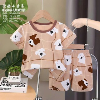 14-22kg (nhiều màu) Bộ xuất Hàn size nhỡ cho bé trai và bé gái