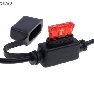 Qiuwu Đầu nối vòng đầu cuối pin xe máy khai thác Bộ sạc 12v Cáp chuyển đổi Y.