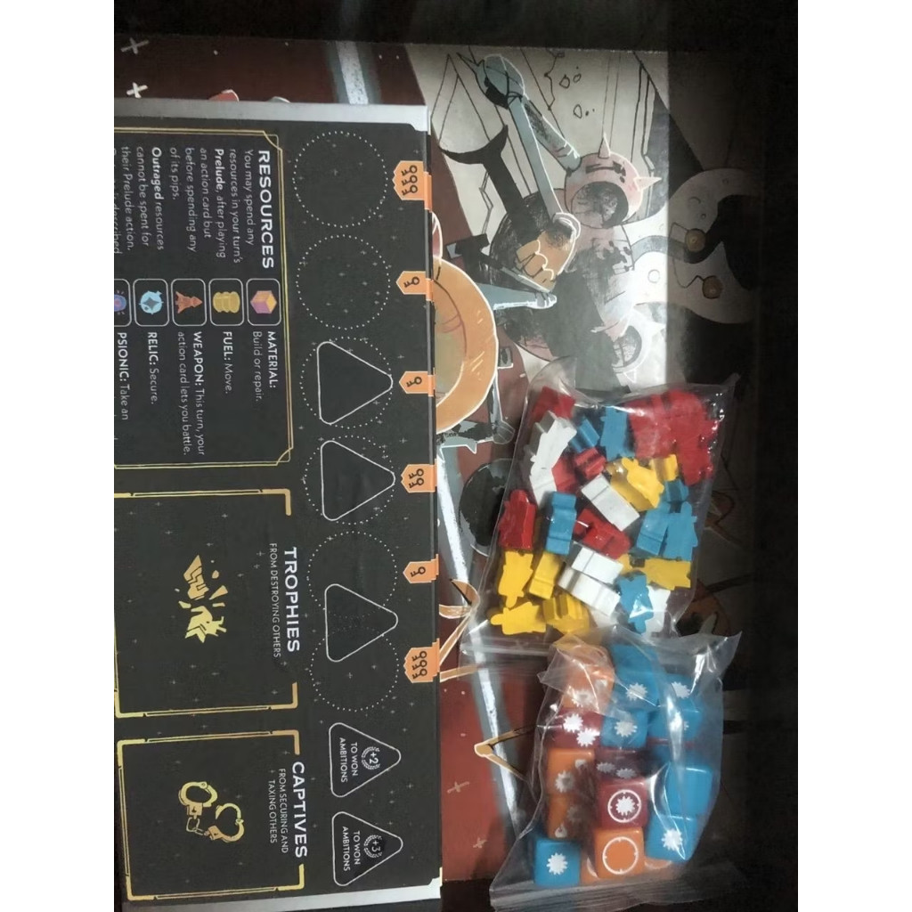 [Việt Hoá] Boardgame Arcs + EXP Leaders & Lore Pack Chiến thuật viễn tưởng bản Trung Engsub Việtsub