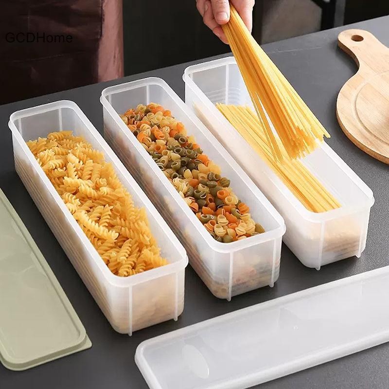 Hộp đựng mì kín GCDHome, với hộp tươi Mì nhựa bảo quản thực phẩm HOT