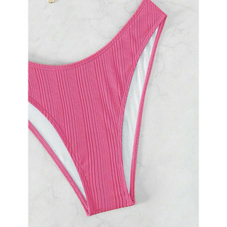 Đồ Bơi Nữ Màu Kẹo Chắc Chắn Dây Lớn Cốc Cao Cấp Hai Mảnh Bikini Đồ Bơi