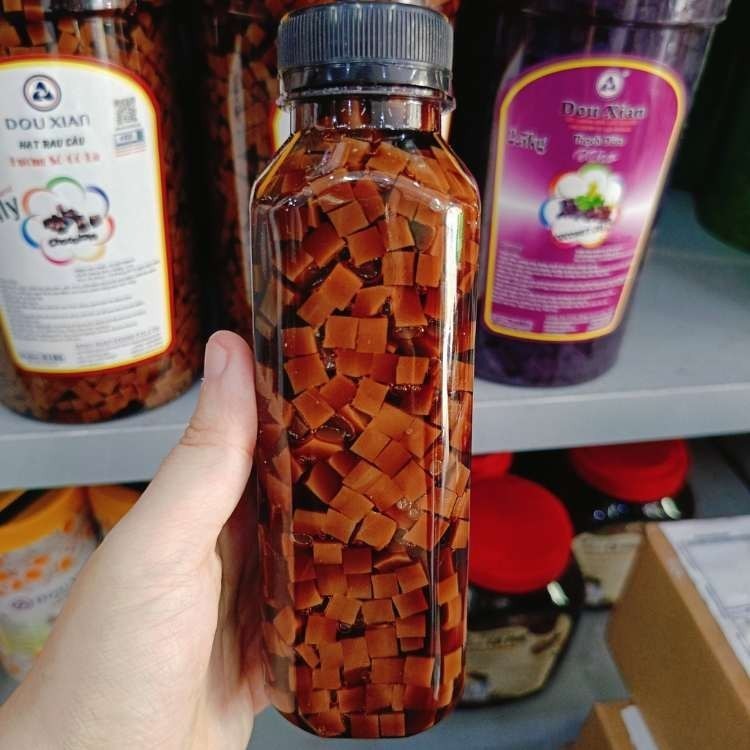 Thạch trái cây,thạch cá chai 350g