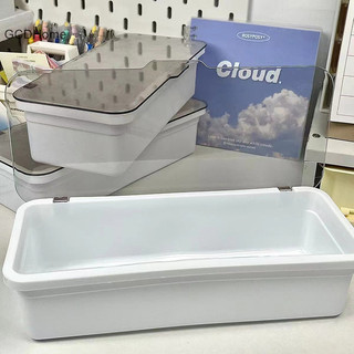 Gcdhome Flip-top Hộp lưu trữ trong suốt Hộp đựng thẻ nhỏ Hộp đựng thẻ dung lượng lớn Hộp lưu trữ trò chơi Hộp đựng thẻ HOT