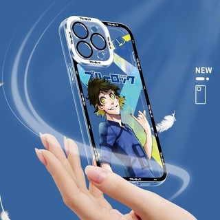 Ốp Điện Thoại Cho OPPO A60 A5S A3S A5 A9 2020 A38 A18 A15 A15S A16 A16S A17 A78 A53 A54 A98 A58 A78 A79 A57 2022 Bìa Mềm Anime BLUE LOCK Xu Hướng Thương Hiệu Trong Suốt