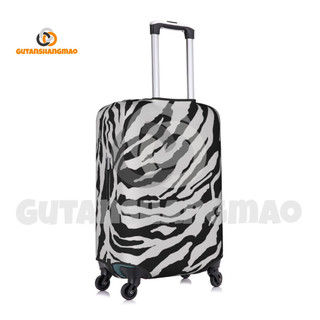 Da Báo Zebra Hành Lý Có Thể Giặt Được Vali Bảo Vệ Chống Trầy Xước Vali Phù Hợp Với Hành Lý 18-32 Inch