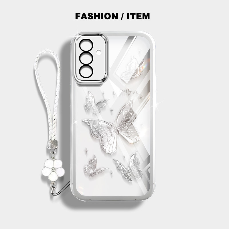 Ốp Điện Thoại YBD INS Style Cho Vivo Y19S Y100 5G (IDN) Y200e T3 5G Vỏ Bướm Niche Được Trang Bị Bảo Vệ Ống Kính