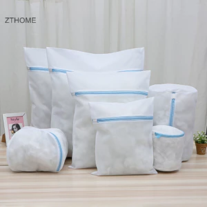 Zthome Fine Net Túi Giặt Máy Giặt Bẩn Giỏ Giặt Du Lịch Giày Tổ Chức Túi Lưới Người Phụ Nữ Áo Ngực Quần Áo Sắp Xếp HOT
