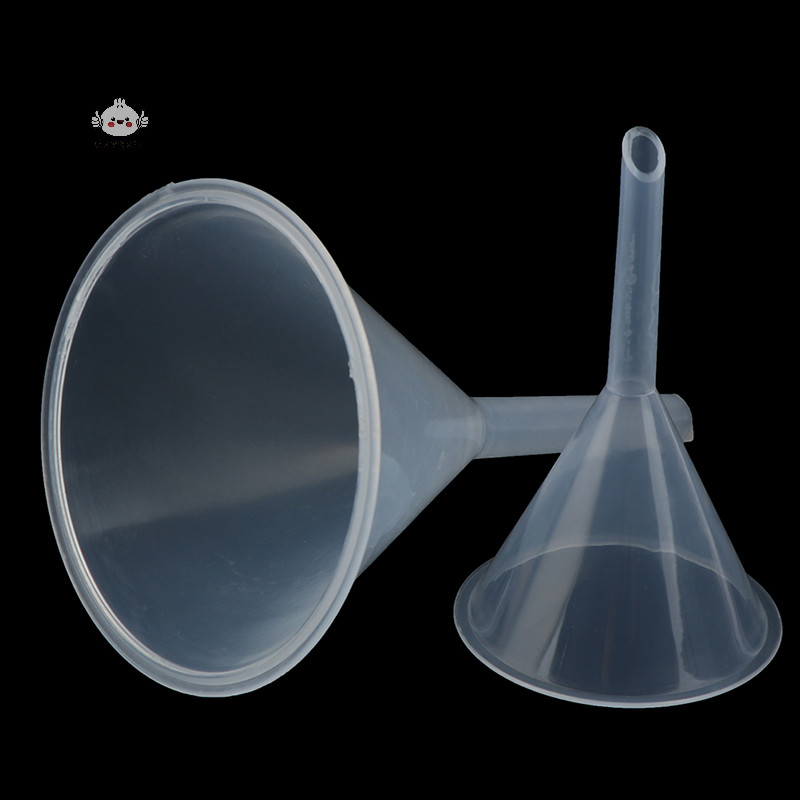 Maybest 60mm 90mm Miệng Dia Phòng thí nghiệm Phễu lọc nhựa trắng trong suốt {VN}