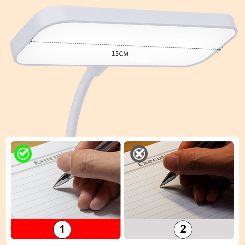 Đèn Học LED  Để Bàn Sạc，Đèn đầu giường đọc sách trong ký túc xá sinh viên，Bảo vệ thị lực của trẻ