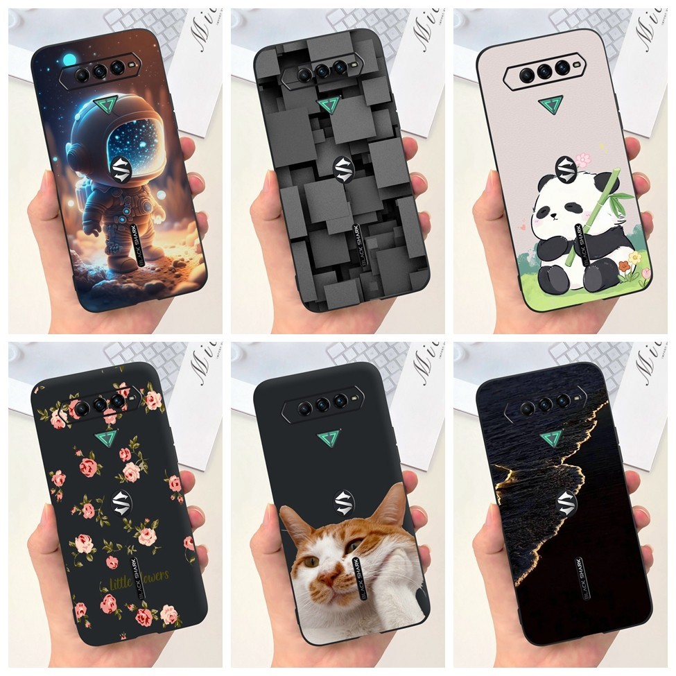 Ốp lưng Xiaomi Black Shark 4 4Pro Thẩm Mỹ Mèo Gấu Trúc Mềm Silicon Xiaomi Black Shark 4 Pro Ốp Lưng Điện Thoại 6.67 '' '
