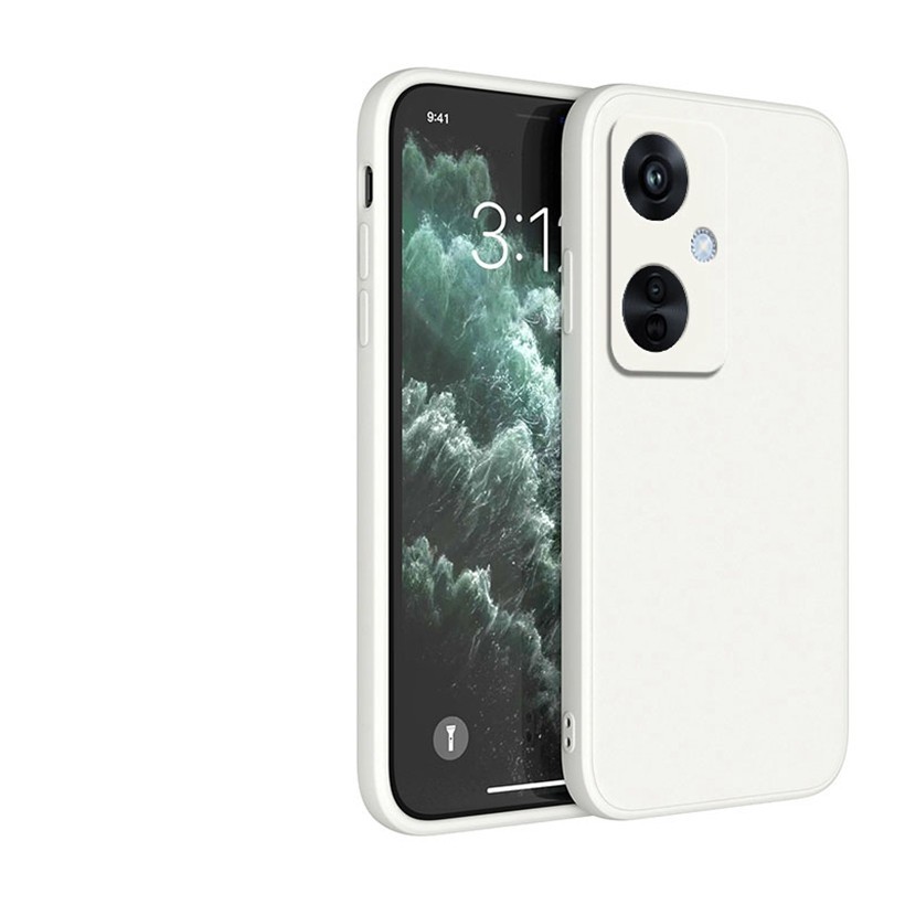 [Sẵn Sàng] Ốp Điện Thoại Siêu Mỏng Cạnh Thẳng Silicon Mềm Bảo Vệ Camera Vỏ Mờ Cho OPPO A60 A79 Reno 11 Pro 11F Find X7 Ultra