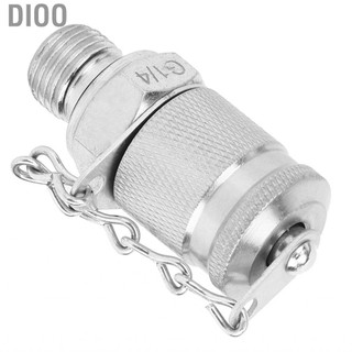 Dioo Bộ chuyển đổi phụ kiện ống G1/4-M16x2 Kiểm tra thủy lực Khớp nối đo áp suất cao