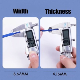 Dây giày thể thao tròn đen trắng cho nam nữ, dùng cho giày bóng rổ và giày thể thao