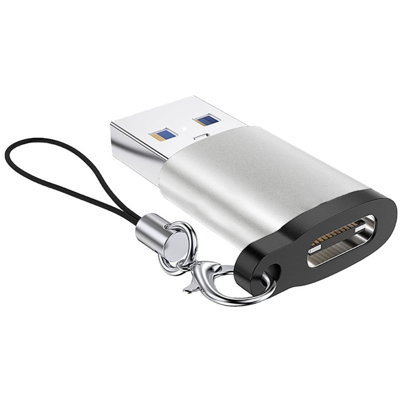 IOR USB 3 0 sang USB Type C Adapter Type C Female sang USB A Male Connector để sạc 3A và đồng bộ dữ liệu 5Gbps