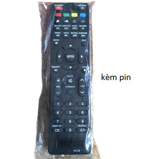tay điều khiển remote từ xa tivi daiichi hàng tốt mới-kèm pin-tay đầu bấm tivi daiichi hàng tốt mới