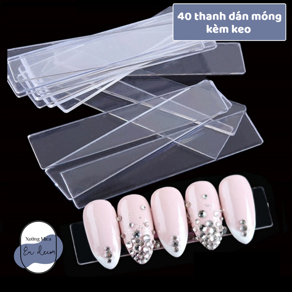Khung trưng móng mẫu - Kệ Bảng Mica Phụ kiện nail- Sango