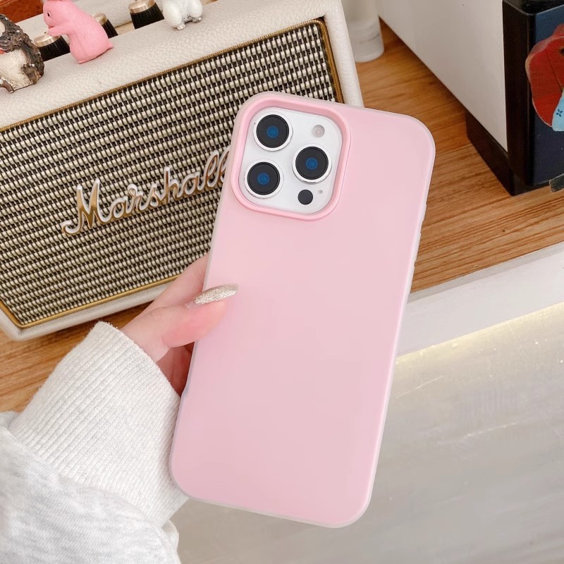 Ốp Điện Thoại Kẹo Màu Trơn Cho Xiaomi 15 Pro 14 13 12 12X 12S Poco X6 X5 X4 GT M4 F6 F5 F3 Civi 4 Pro 3 2 Trong 1 Ốp Lưng Cứng Chống Rơi