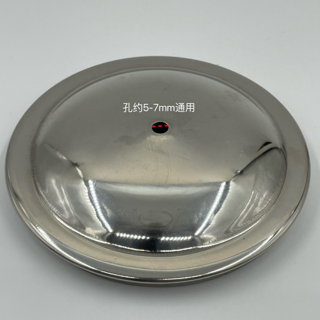 Thép không gỉ Sức Khỏe Nồi Nắp Tay Cầm Cốc Nước Nắp Nắp Nắp Nắp Phụ Kiện Nắp Ấm Trà Nắp Hạt Top Đáy Tròn 30403