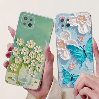 Dành Cho Oppo A92s Reno 4Z 5G Vỏ Hoa Phổ Biến Tre Mềm Silicone Trong Suốt TPU Ốp Lưng Điện Thoại OPPOA92s Reno4Z CPH2065 Ốp Lưng