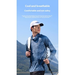Dichuangzhe Áo Hoodie Camo dáng rộng thoải mái có nắp che mặt để chống nắng - Xuân / Hè