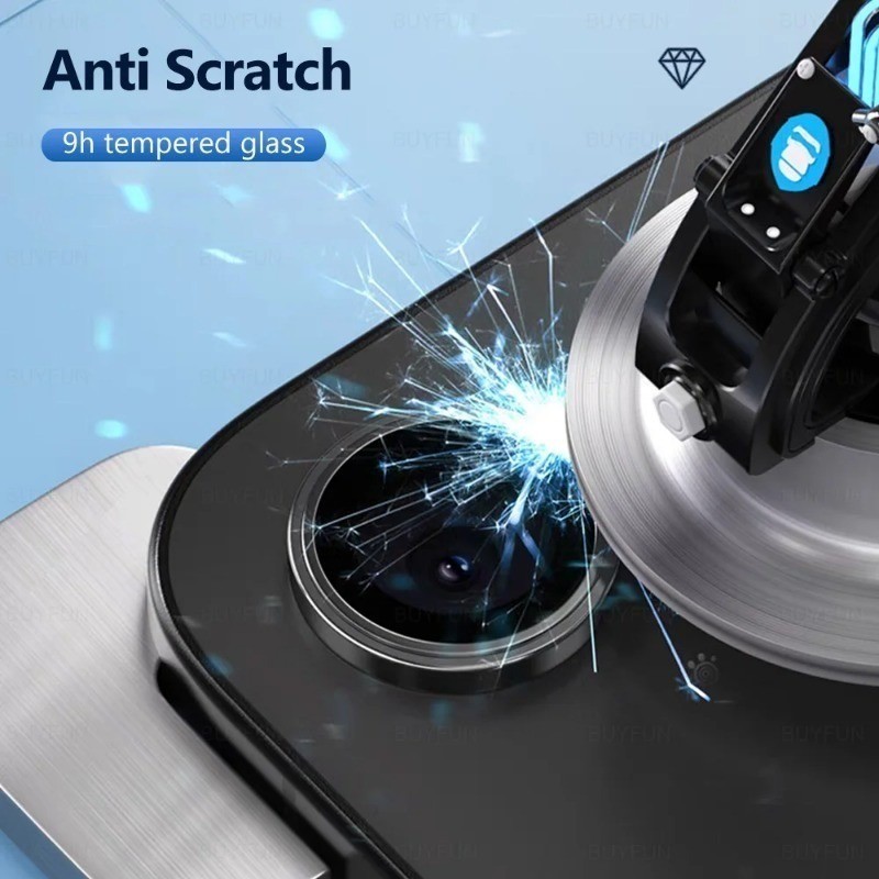 Iphone16e iPhoneSE4 2 Chiếc Chất Lượng Cao Xoắn Ốc Họa Tiết CD Kim Loại Hợp Kim Nhôm Ống Kính Máy Ảnh Kính Cường Lực Cho iPhone 16e SE4 Chống Trầy Xước Ốp lưng Bảo Vệ Cản Ống Kính