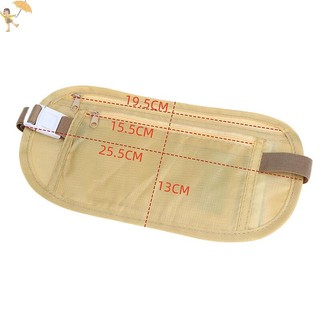 [Gou] 1 Túi Thắt Lưng Thể Thao Đa Năng Thắt Lưng Tiền Cho Du Lịch Nữ Và Nam Mỏng Ẩn Ví Du Lịch Điện Thoại Di Động Túi Chống Trộm VN